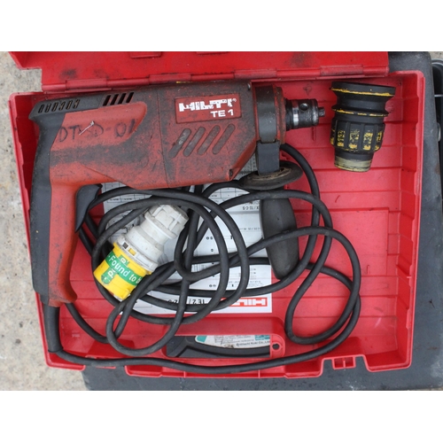 441 - HILTI TEI DRILL & HITACHI DRILL NO VAT