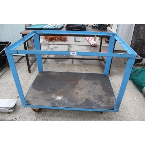 488 - WORKSHOP TROLLEY  NO VAT