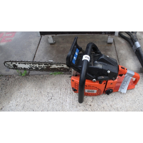 490 - DOLMAR PS 52 CHAIN SAW  NO VAT