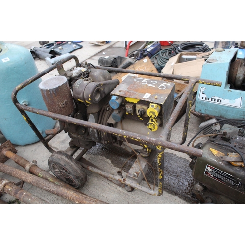 505 - LISTER 5KVA GENERATOR  NO VAT