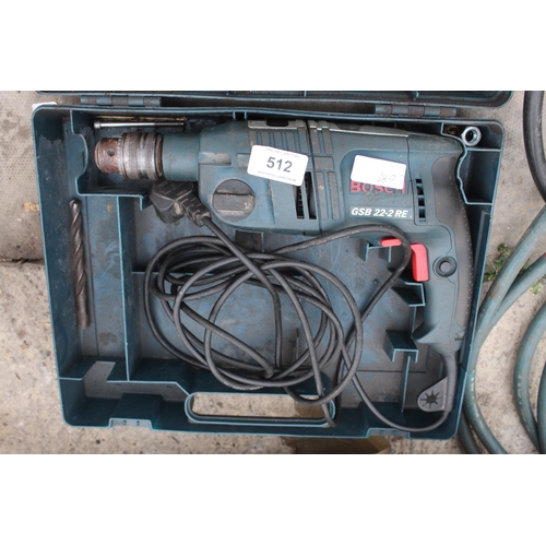 512 - BOSCH DRILL  NO VAT