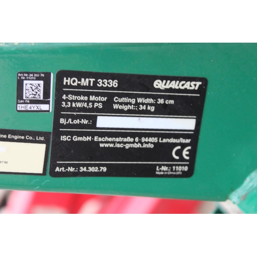 551 - QUALCAST PETROL ROTOVATOR NO VAT