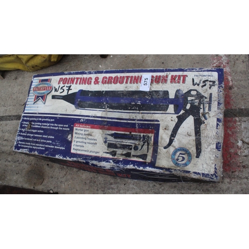 575 - POINTING & GROUTING GUN KIT NO VAT