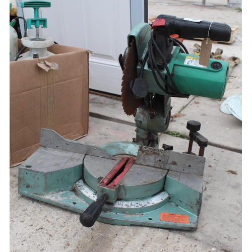 588 - HITACHI C10FCA CHOPSAW  NO VAT