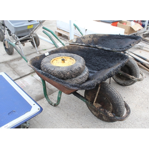 686 - TWO WHEEL BARROW + VAT