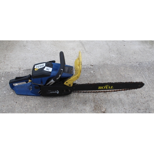 780 - ROYAL CHAIN SAW  NO VAT