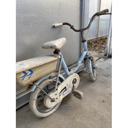 1344 - A RALIEGH BLUEBIRD CHILDS BIKE