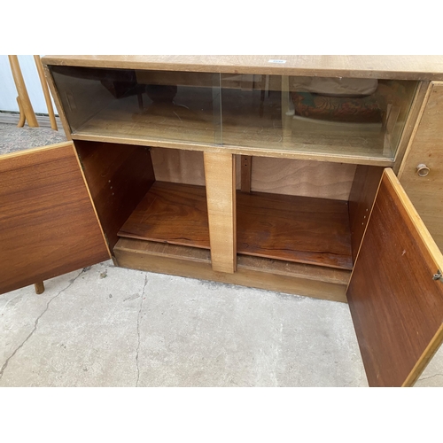 2230 - A RETRO TEAK SIDEBOARD, 48