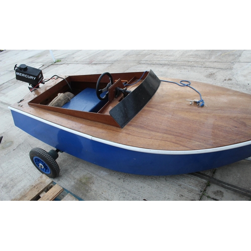 120 - CHILDS BOAT NO VAT