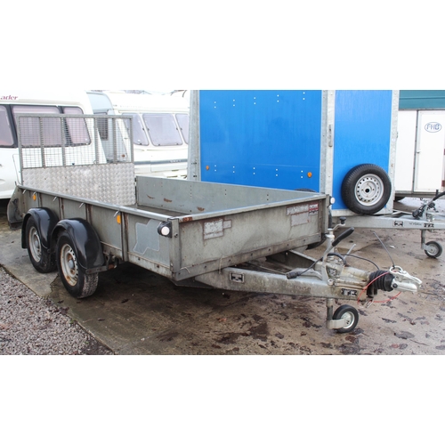 204 - IFOR WILLIAMS GD105 GENERAL PURPOSE TRAILER JUST HAD A REBUILD -BRAKES BEARINGS WIRING TYRES LIGHTS ... 