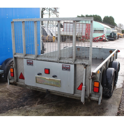 204 - IFOR WILLIAMS GD105 GENERAL PURPOSE TRAILER JUST HAD A REBUILD -BRAKES BEARINGS WIRING TYRES LIGHTS ... 