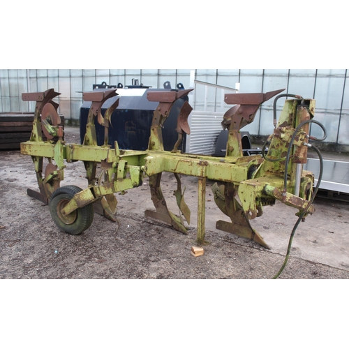 240 - DOWDSWELL 4 FURROW PLOUGH NO VAT