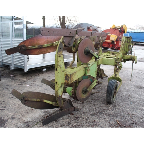 240 - DOWDSWELL 4 FURROW PLOUGH NO VAT