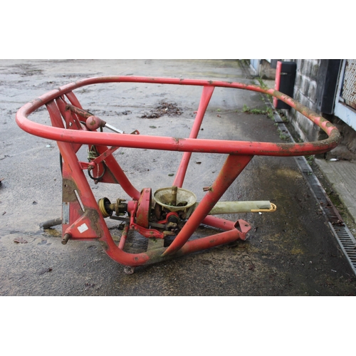 241 - A FRAME OF A WAGTAIL FERT SPREADER NO VAT