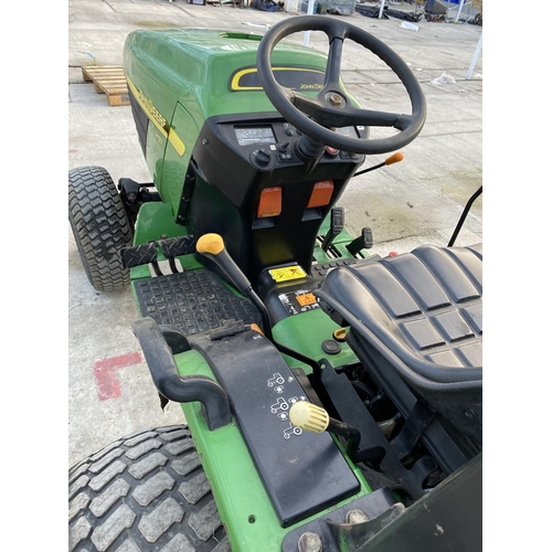 128 - JOHN DEERE COMPACT TRACTOR 1390 HOURS RUNS & DRIVES 3 POINT LINKAGE GRASS TYRES + VAT