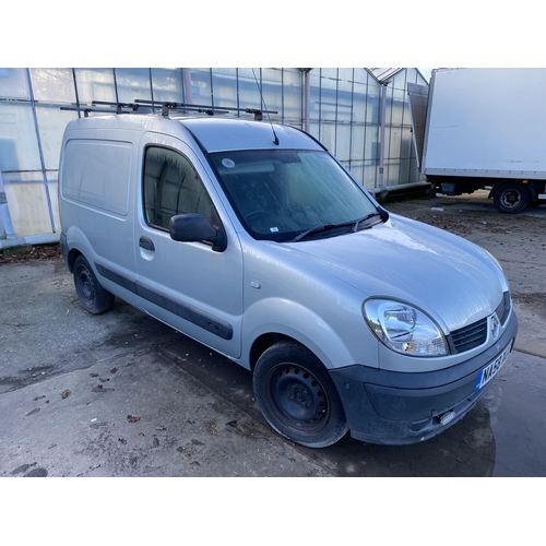 165 - RENAULT KANGOO VAN NA58 XOG110389 MILES 2 KEYS  + VAT