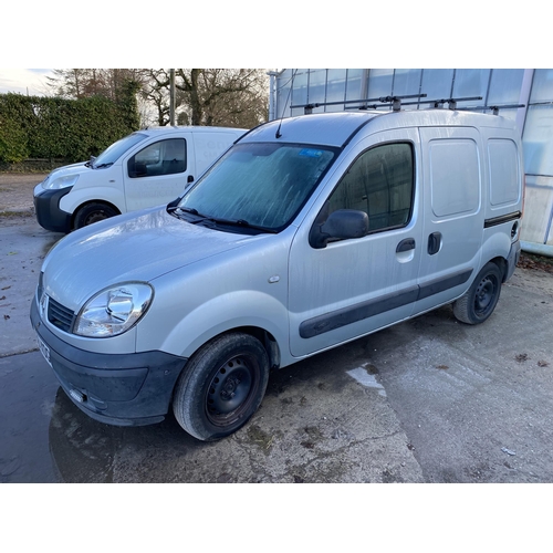 165 - RENAULT KANGOO VAN NA58 XOG110389 MILES 2 KEYS  + VAT