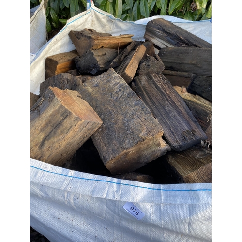 975 - TOTE OF LOGS (EX SLEEPERS)  NO VAT