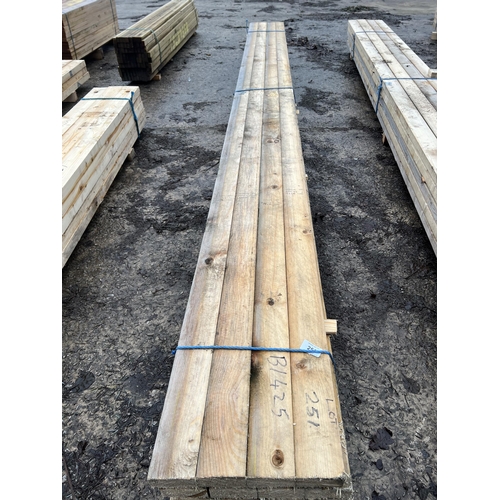 251 - 20 TIMBERS 14' LONG  3.5