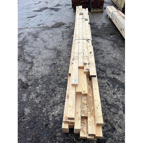 254 - 20 TIMBERS 6' - 11'  LONG  2