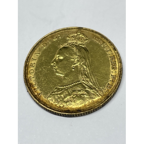 301 - AN 1887 ELIZABETH I FULL SOVEREIGN