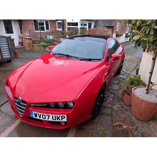 154 - ALFA ROMEO BRERA SV DIESEL 2007 12 MONTHS MOT 124665 MILES NO VAT WHILST ALL DESCRIPTIONS ARE GIVEN ... 