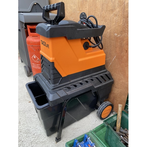 1297 - AN ELECTRIC TACKLIFE GARDEN SHREDDER