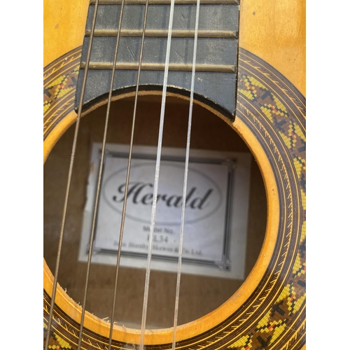 1328 - A HERALD ACOUSTIC GUITAR