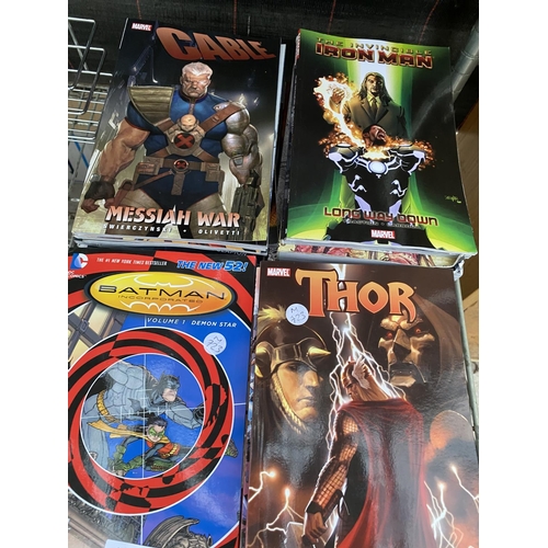 1423 - A LARGE ASSORTMENT OF COMICS TO INCLUDE BATMAN AND THOR ETC