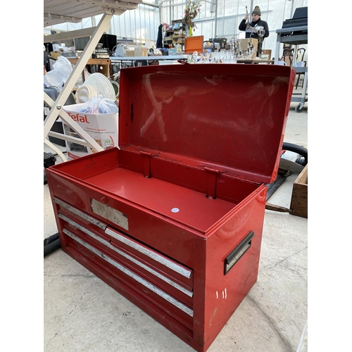 1450 - A METAL WORKSHOP TOOL STORAGE UNIT