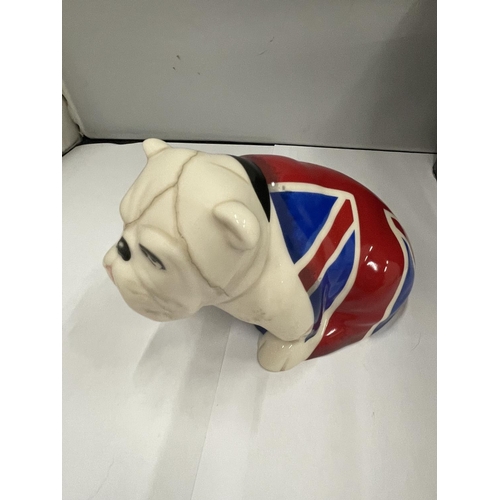 146 - A BOXED ROYAL DOULTON 007 BULLDOG 'JACK NO TIME TO DIE'