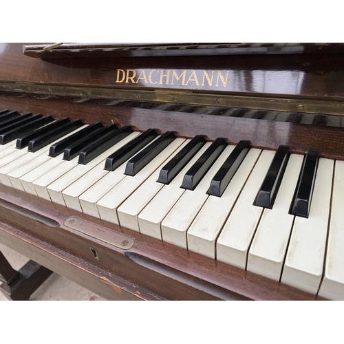 2325 - A 'DRACHMANN' UPRIGHT PIANO