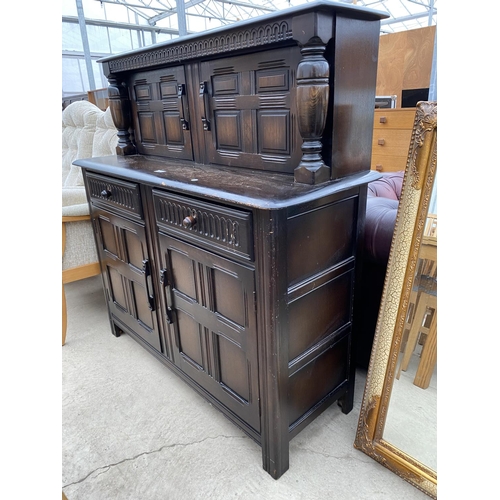 2415 - A REPRODUCTION COURT CUPBOARD, 48