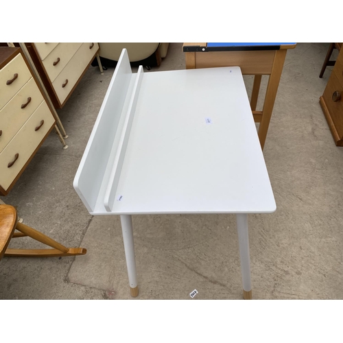 2511 - TWO MODERN CHILDS DESKS