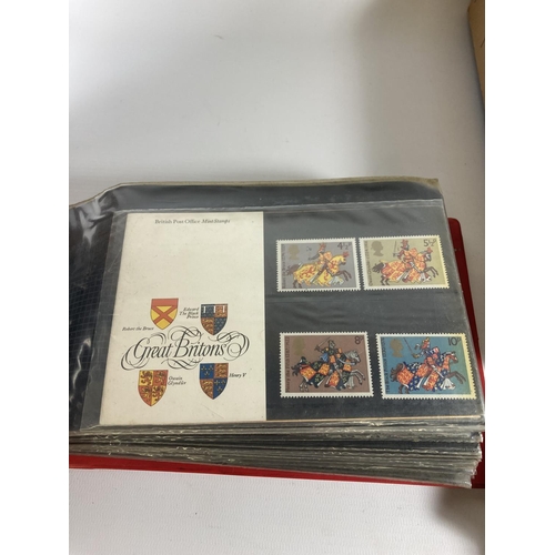 320 - A LARGE MIXED LOT OF FIRST DAY COVERS, STAMP ALBUMS ETC IN CARRY CASE