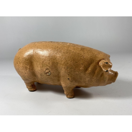 34 - A CAST METAL FINCK'S BUTCHERS PIG MODEL