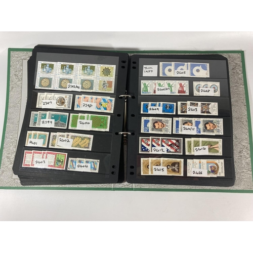 345 - THREE ALBUMS OF STAMPS TO INCLUDE IRAN & MIDDLE EASTERN EXAMPLES