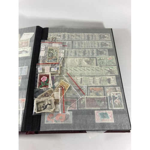 346 - TWO ALBUMS OF STAMPS TO INCLUDE IRAN & MIDDLE EASTERN EXAMPELES