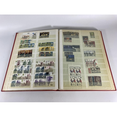 346 - TWO ALBUMS OF STAMPS TO INCLUDE IRAN & MIDDLE EASTERN EXAMPELES