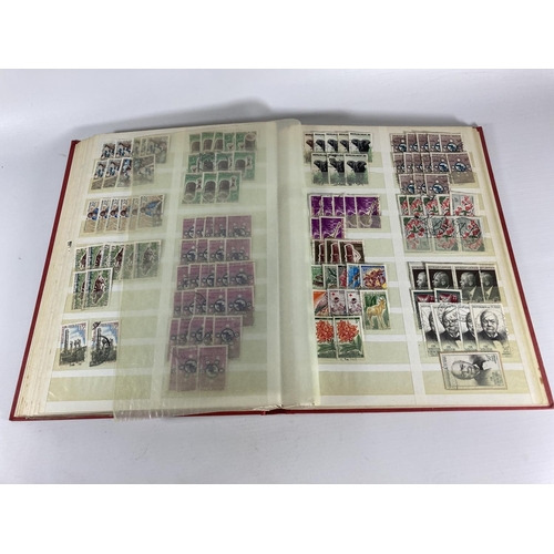 346 - TWO ALBUMS OF STAMPS TO INCLUDE IRAN & MIDDLE EASTERN EXAMPELES