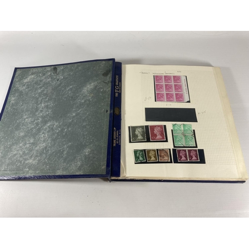 350 - A BOX OF ASSORTED STAMP ALBUMS