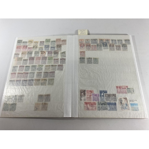 355 - A GROUP OF BELGIUM STAMPS ON SHEETS