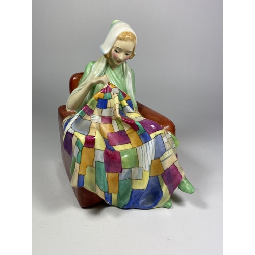 792 - A ROYAL DOULTON 'PATCHWORK QUILT' CHARACTER FIGURE