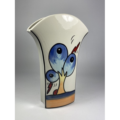 801 - A LORNA BAILEY 'BURSLEY WAY' PATTERN VASE