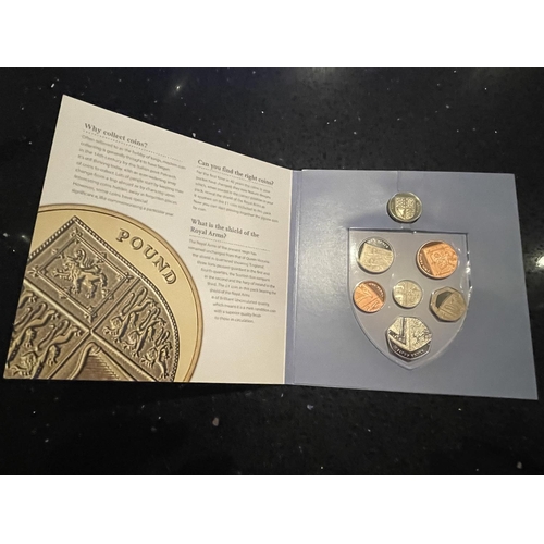 398 - UK , ROYAL MINT , 2009 , COIN SET OF 7 “CREATE A SET” . PRISTINE CONDITION