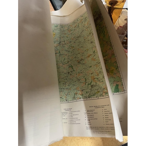 923 - A LARGE QUANTITY OF ORDANANCE SURVEYS MAPS, PLANS, ETC