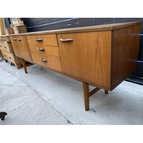 2555 - A RETRO TEAK 'AVALON' SIDEBOARD, 80