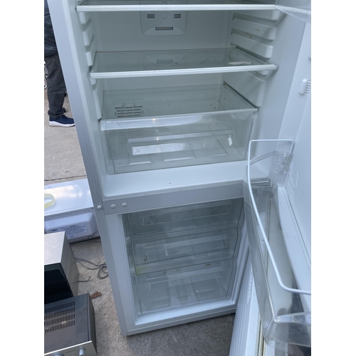 1746 - A WHITE FRIGIDAIRE UPRIGHT FRIDGE FREEZER