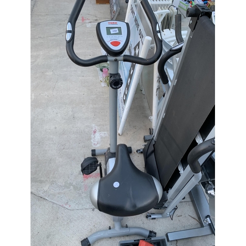 1765 - A YORK FITNESS EXERCISE BIKE