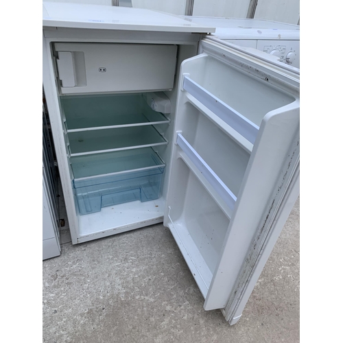 2064 - A WHITE ICEKING UNDER COUNTER FRIDGE